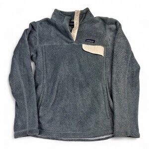Patagonia Men's Snap-T Synchilla Fleece Pullover M Gray